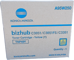 Toner Konica Minolta TNP-49 (A95W250) (žuta), original