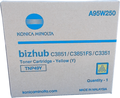 Toner Konica Minolta TNP-49 (A95W250) (žuta), original