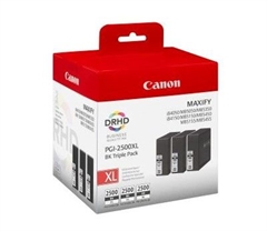 Tinta Canon PGI-2500XL BK (crna), trojno pakiranje, original