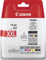 Komplet tinta Canon CLI-581 XXL (BK/C/M/Y), original (1998C005AA)