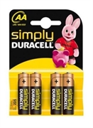 Baterija Duracell AA-LR6, 4 komada