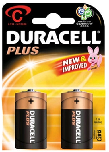 Baterija Duracell C-LR14, 2 komada