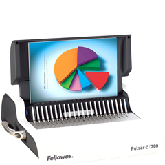 Aparat za spiralno uvezivanje (plastična) Fellowes Pulsar E300, električni