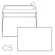 Kuverta C5, 162 x 229 mm, bijela, 250 komada
