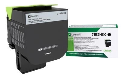 Toner Lexmark 71B2HK0 (crna), original