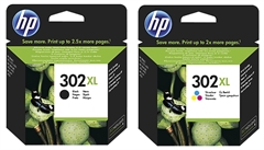 Komplet tinta HP nr.302XL (BK + CMY), original