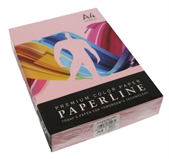 Fotokopirni papir u boji A4, pastel roza (pastel pink), 500 listova