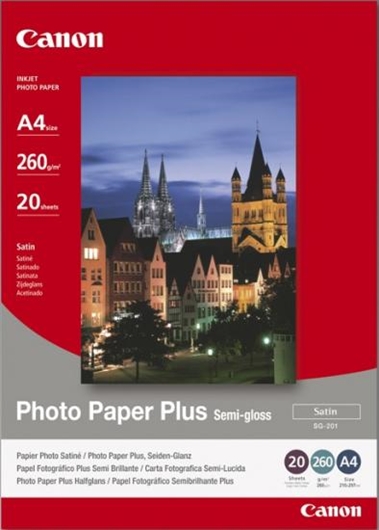 Foto papir Canon SG-201, A4, 20 listova, 260 grama