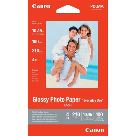 Foto papir Canon GP-501, A6, 100 listova, 200 grama