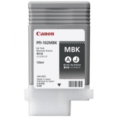 Tinta Canon PFI-102MBK (matt crna), original