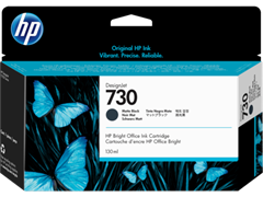 Tinta HP P2V65A nr.730 (mat crna), original