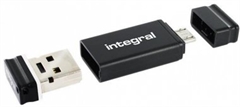USB stick Integral Fusion, 16 GB OTG (On-The-Go) adapter