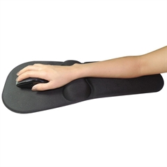 Podloga za miš i podrška Sandberg Gel Mousepad Wrist + Arm Rest, crna