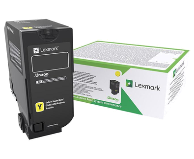 Toner Lexmark 74C2HYE (žuta), original
