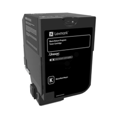 Toner Lexmark 74C2HK0 (crna), original