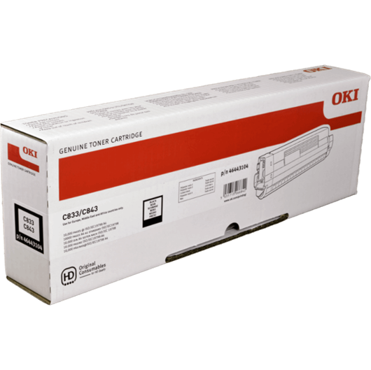 Toner OKI 46443104 (C833/C843) (crna), original