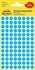 Naljepnice (točke za označavanje) Zweckform 3011, promjer 8 mm, plave