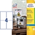 Naljepnice Zweckform J4774 99,1 x 139 mm