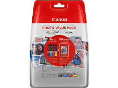 Komplet tinta Canon CLI-551 XL (BK/C/M/Y), original + papir (6443B006AA)