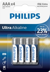 Baterija Philips Ultra Alkaline AAA-LR3, 4 komada