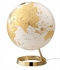 Globus Metal Gold, 30 cm, sa svjetlom, engleski