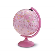 Globus Pink Zoo, 25 cm, sa svjetlom, engleski