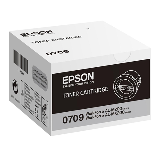 Toner Epson 0709 (C13S050709) (crna), original