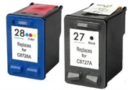 Tinta HP za C8727AE nr.27 (crna) + C8728AE nr.28 (boja), zamjenski