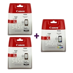 Komplet tinta za Canon 2 x PG-545XL + CL-546XL, original