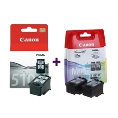 Komplet tinta za Canon 2 x PG-510 + CL-511, original