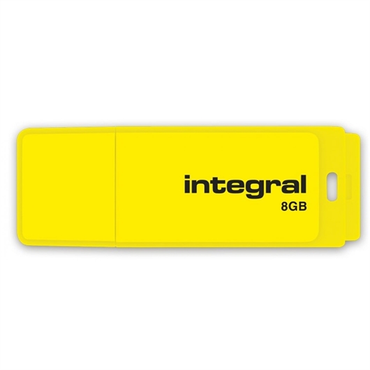 USB stick Integral Neon, 8 GB, žuta