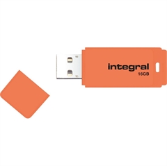 USB stick Integral Neon, 16 GB, narančasta