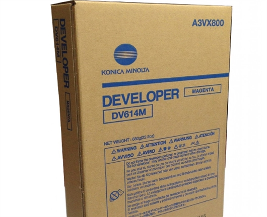 Developer Konica Minolta DV-614 (A3VX800) (ljubičasta), original