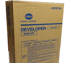 Developer Konica Minolta DV-614 (A3VX700) (žuta), original