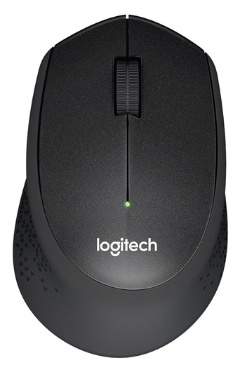 Miš Logitech M330 Silent Plus, bežični, crni