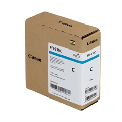 Tinta Canon PFI-310C (plava), original