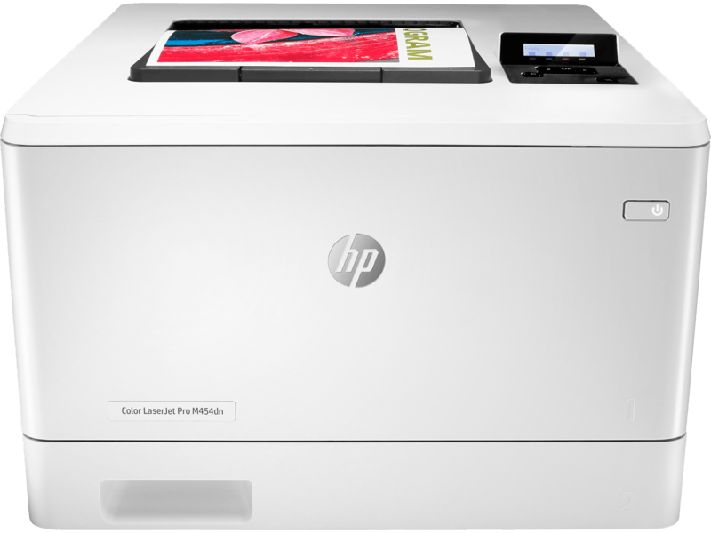 Hp color on sale laserjet pro m454dn