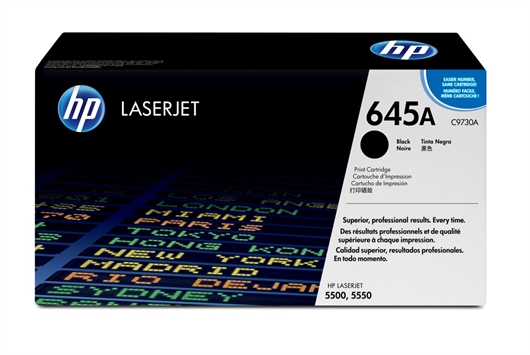 Toner HP C9730A 645A (crna), original