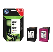 Komplet tinta HP X4D37AE (nr.302 BK + nr.302 CMY), dvostruko pakiranje, original