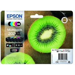 Komplet tinta Epson 202 XL (C13T02G74010) (BK/PBK/C/M/Y), original