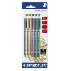 Flomaster Staedtler Metallic, 5 kom