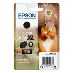 Tinta Epson 378 XL (C13T37914010) (crna), original