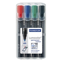 Marker Staedtler Lumocolor 352 WP4 2 mm, 4 komada