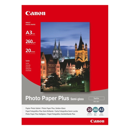 Foto papir Canon SG-201, A3, 20 listova, 260 grama