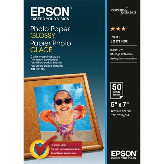 Foto papir Epson C13S042545, 13 x 18 cm, 50 listova, 200 grama