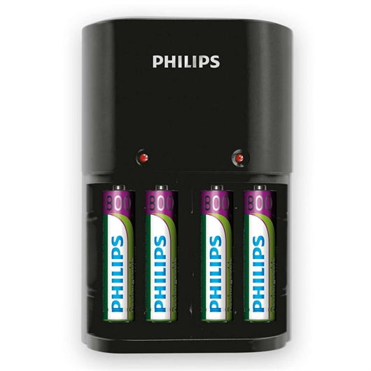 Punjač za baterije Philips MultiLife + 4x AAA 800 mAh