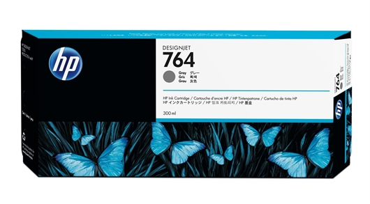 Tinta HP C1Q18A nr.764 (siva), original
