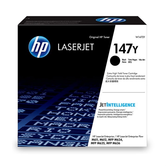 Toner HP W1470Y 147Y (crna), original