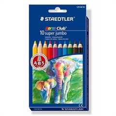 Bojice Staedtler Noris Club Super Jumbo ABS, 10 komada