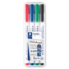 Marker Staedtler Lumocolor 301 WP4 1 mm, 4 komada